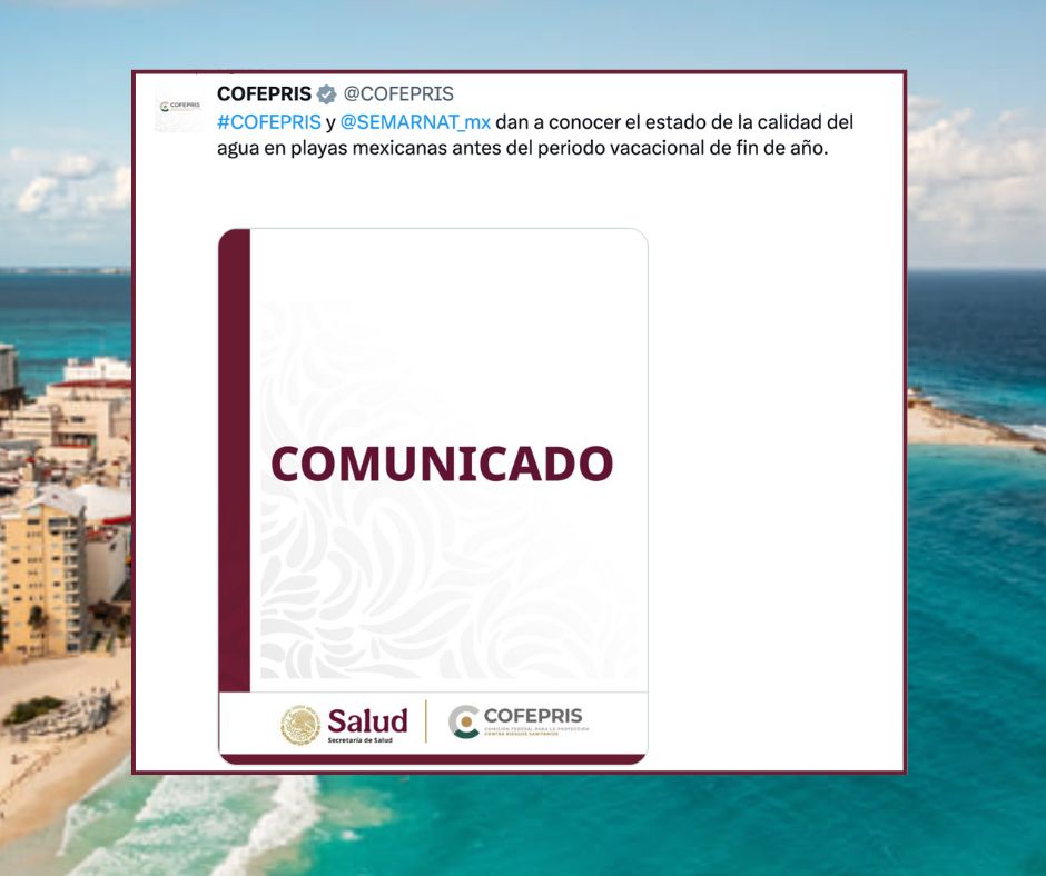Alerta sanitaria en vacaciones: Seis playas quedan fuera del uso recreativo por calidad del agua