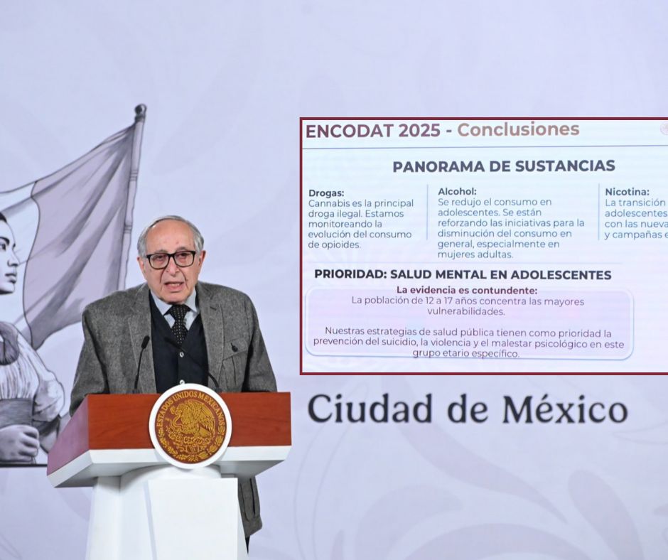 ENCODAT 2025: Sube el consumo de cannabis en adultos y se intensifica el uso de vapeadores