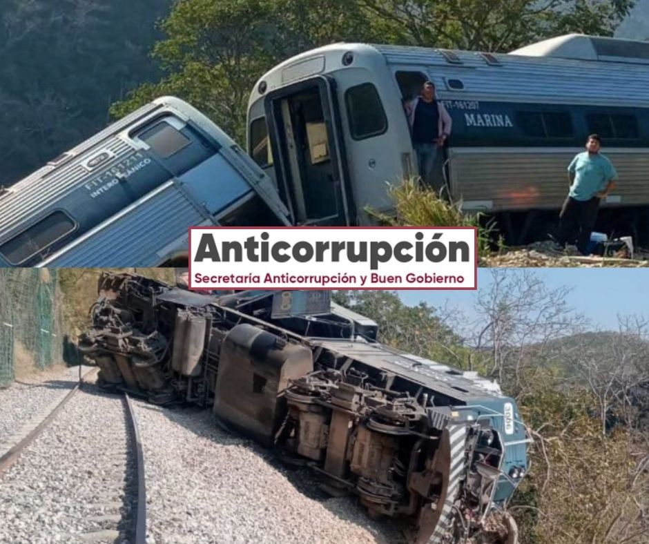 Anticorrupción revisa posibles omisiones; Auditoría a fondo por tragedia del Tren Interoceánico