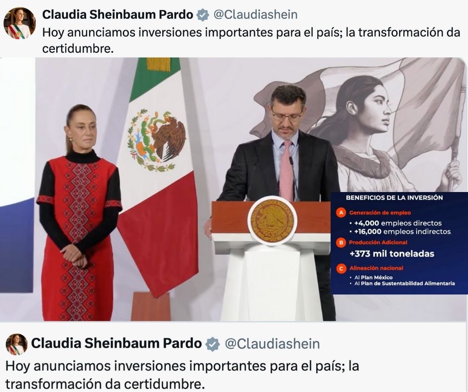 Pilgrim’s proyecta expansión histórica en México con inversión de 1,300 millones de dólares