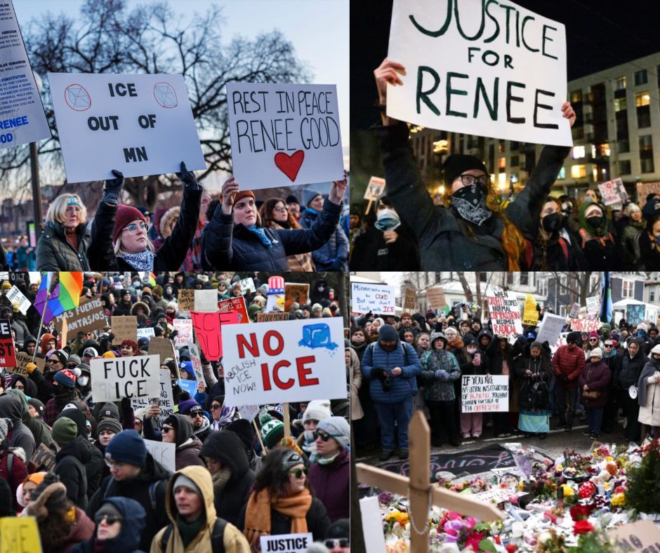 Protestas masivas en EE.UU.; Señalan al ICE tras muerte de ciudadana en redada federal