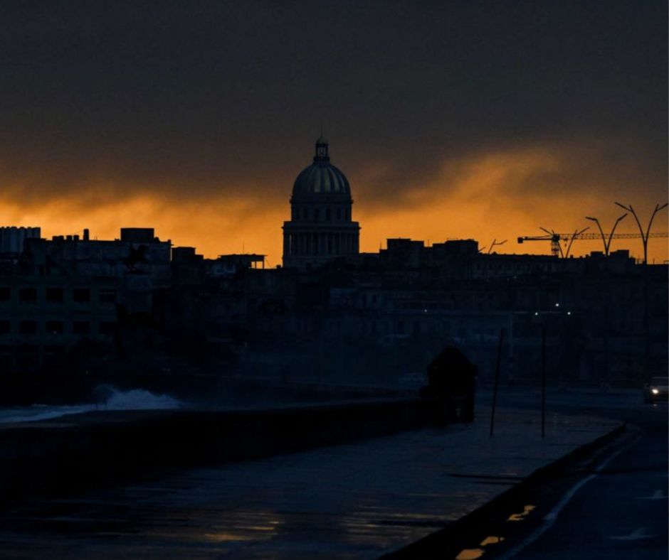 Cuba enfrenta uno de sus mayores apagones recientes; hasta 63% del país quedará sin electricidad