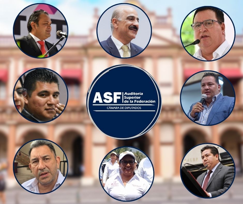 ASF detecta más de 2 mil 523 mdp en irregularidades en Veracruz: siete exalcaldes de Morena los observados