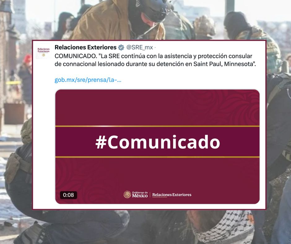 México activa respaldo consular y pide indagatoria a autoridades migratorias de EU por detención