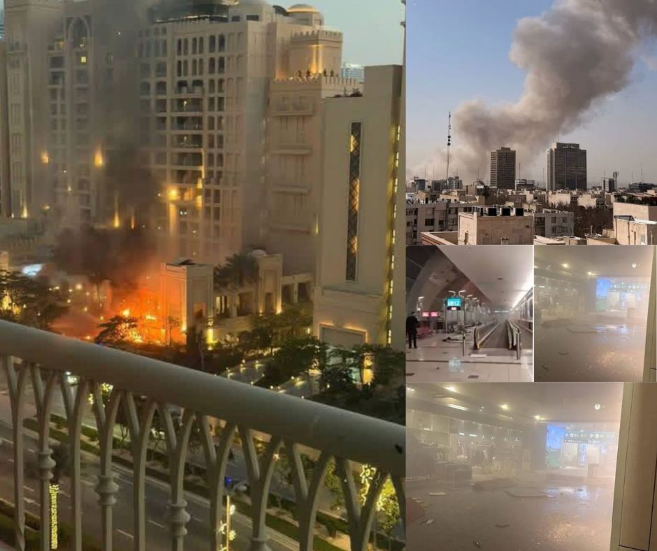 Misiles iraníes golpean Dubái y paralizan el tráfico aéreo en el Golfo; reportan daños en aeropuerto