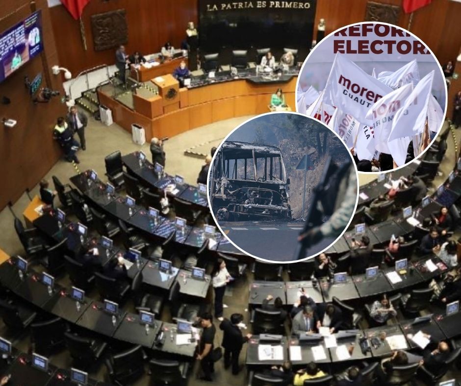 PRI rechaza reforma electoral y PAN exige blindaje contra financiamiento del crimeN