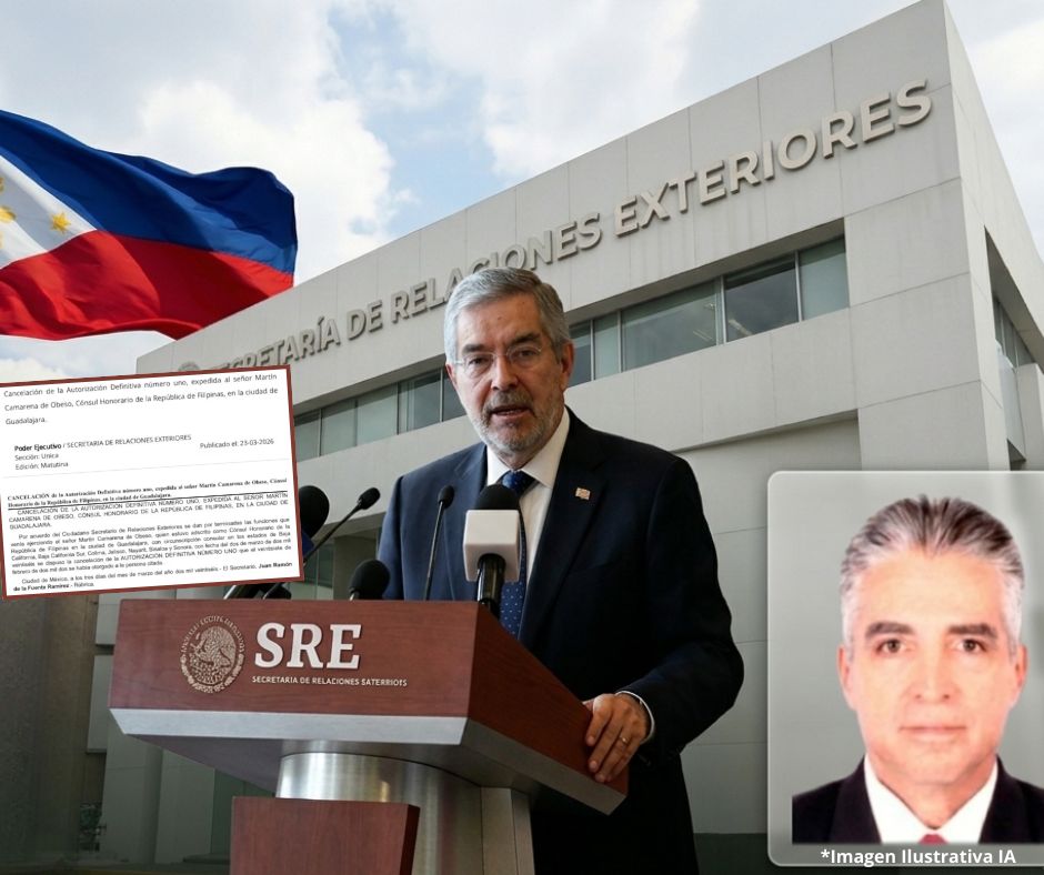 Cancillería retira nombramiento a representante honorario de Filipinas tras vínculos con el narco
