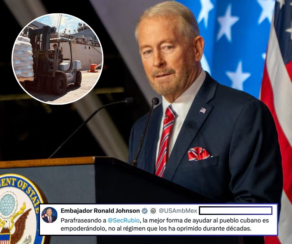 La ayuda debe empoderar al pueblo, no al régimen: Ronald Johnson fija postura