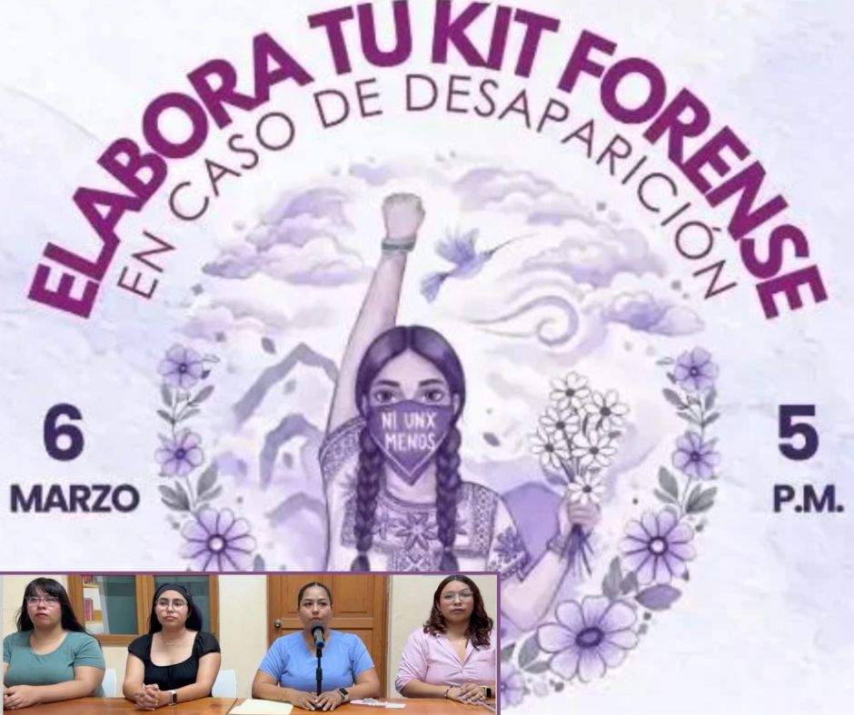 Indignación por taller de kit forense en caso de desaparición; culmina con destitución de funcionaria