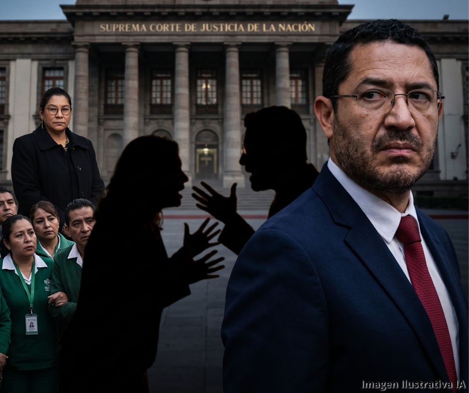 Batres evita responder tras fallo de la Corte que beneficia al ISSSTE con exención fiscal