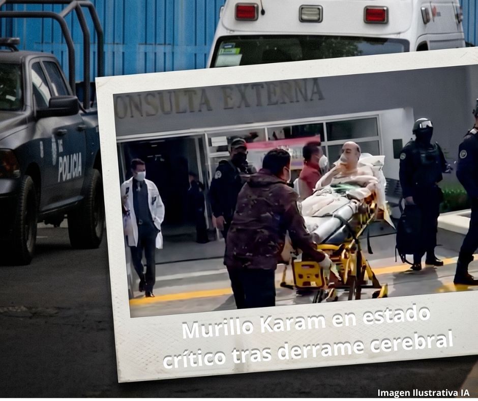 Llevan a Murillo Karam a hospital en CDMX en medio de procesos judiciales por caso Ayotzinapa
