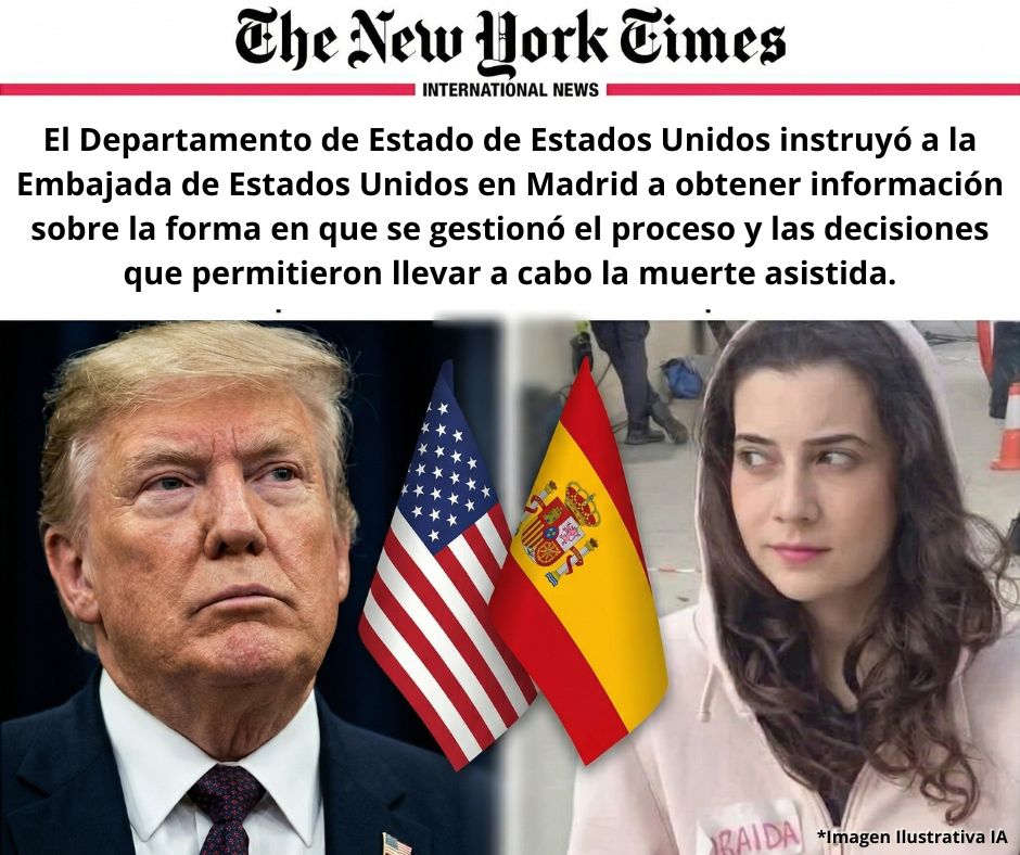 Washington solicita informes sobre eutanasia de joven española tras disputa judicial