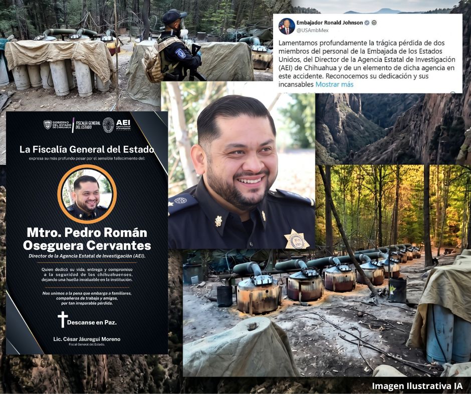 Accidente fatal tras operativo contra laboratorios clandestinos, mueren cuatro personas