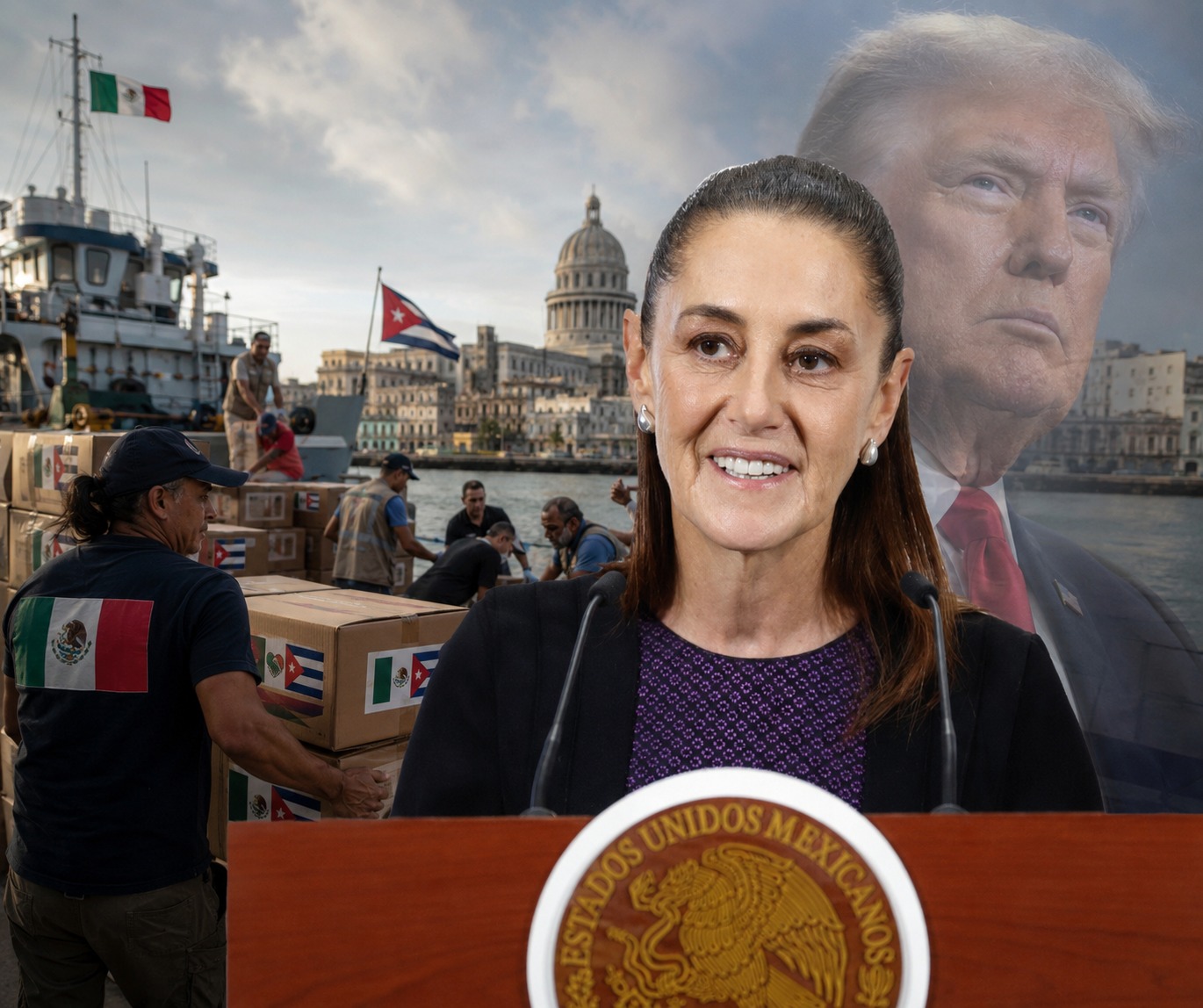 México siempre va a ser fraterno y mantiene apoyo humanitario a Cuba en medio de tensiones con EU 