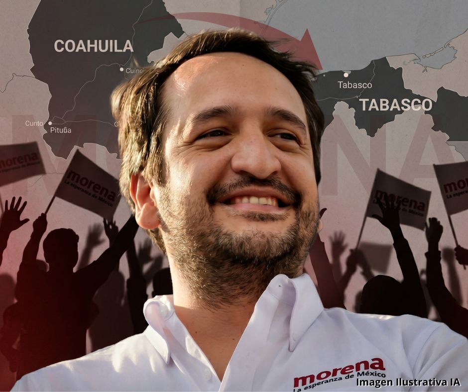 Morena reorganiza operación en Coahuila tras salida de Andy López Beltrán rumbo a Tabasco