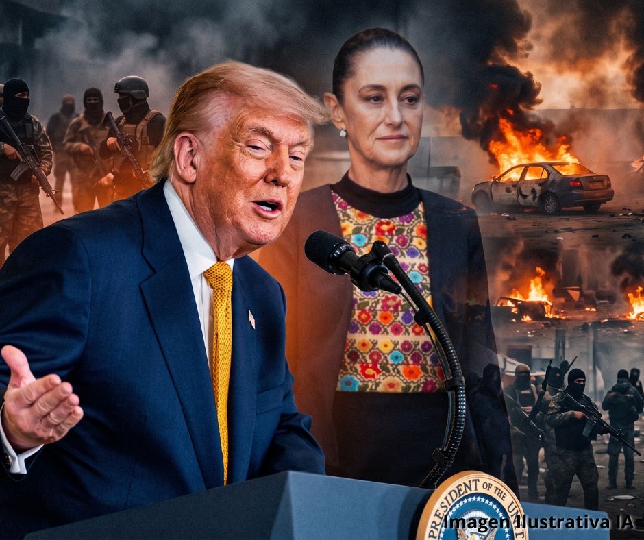 Si no actúan contra los cárteles, lo haremos nosotros: Trump lanza ultimátum a México